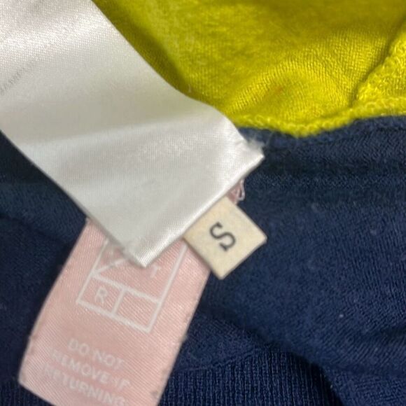 Nina Ricci Green Black Colorblock Knot Detail Wool Top Small Workwear Luxury - Picture 7 of 10